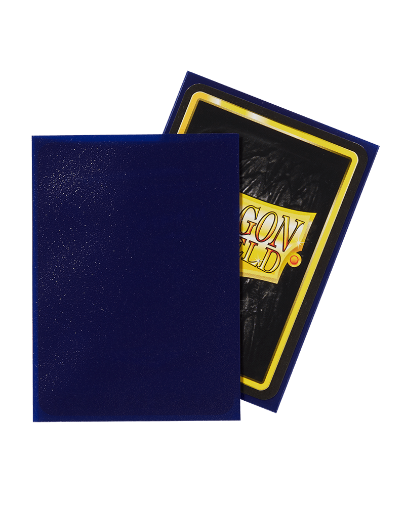 Sleeves (100ct) - Matte Night Blue - Standard Size - Dragon Shield - Hobby Champion Inc