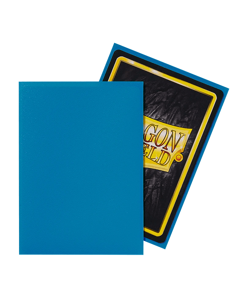 Sleeves (100ct) - Matte Sky Blue - Standard Size - Dragon Shield - Hobby Champion Inc