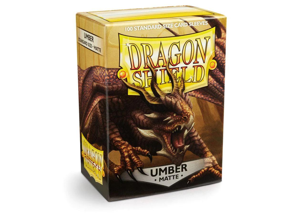 Sleeves (100ct) - Matte Umber - Standard Size - Dragon Shield - Hobby Champion Inc