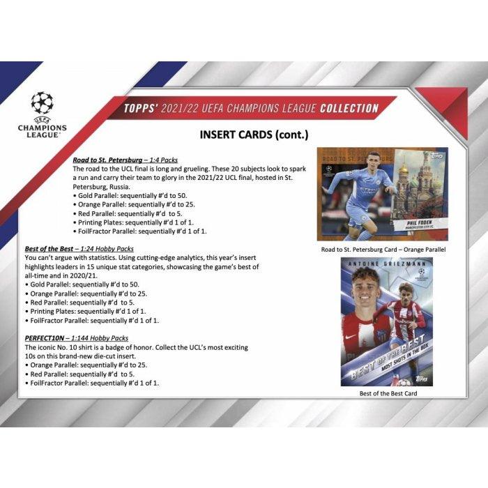 Soccer - 2021/22 - UEFA Champions League - Topps - Blaster Box (7 Packs) - Hobby Champion Inc