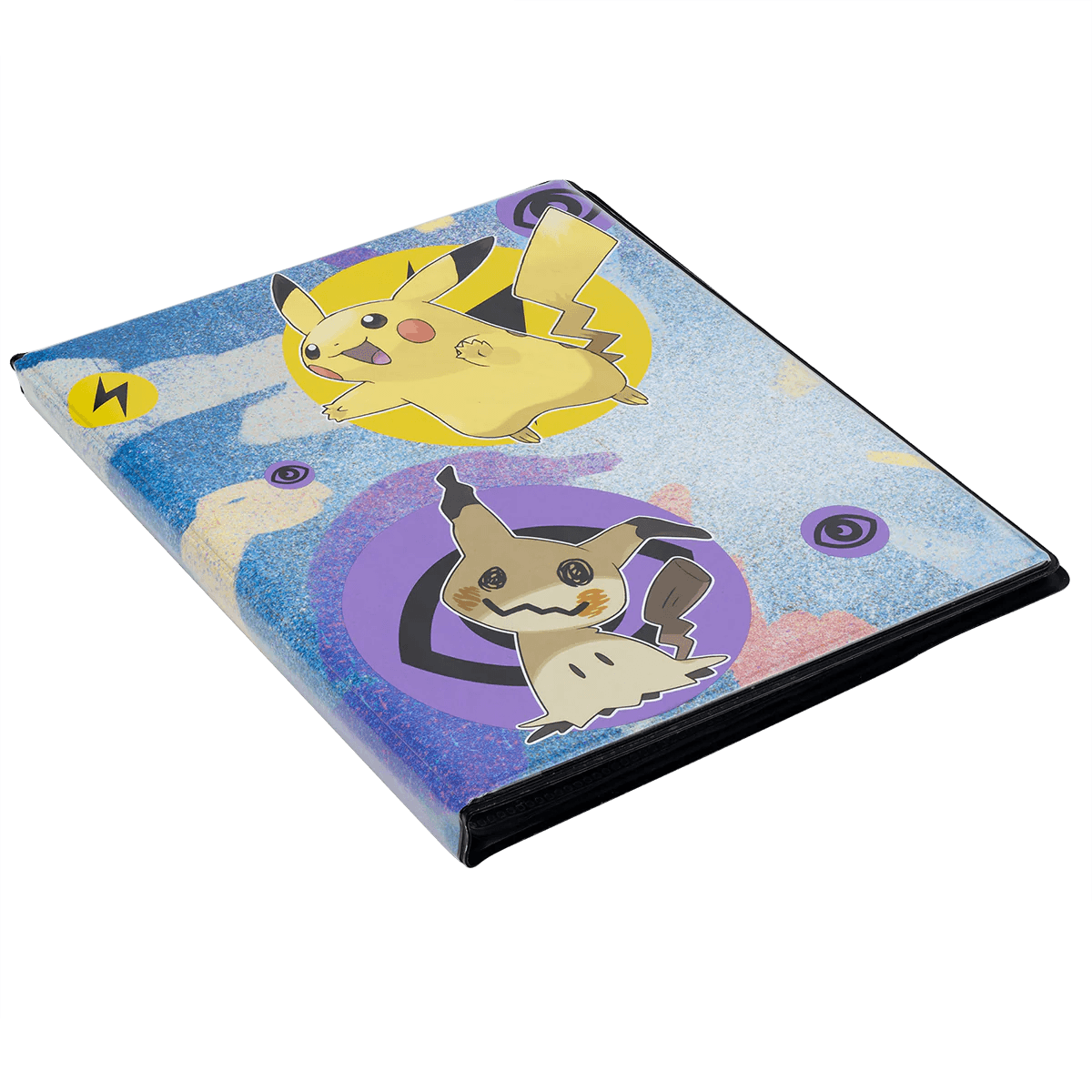 Ultra PRO - Album/Binder/Portfolio 4-Pocket (Holds 80 cards + 4 Oversize cards) - Pokemon - Pikachu & Mimikyu - Hobby Champion Inc