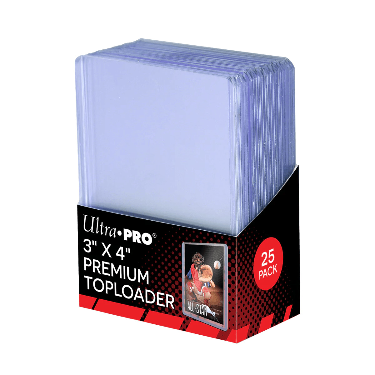 Ultra PRO - Toploader Pack - 035pt Premium (25 toploaders per pack) - Hobby Champion Inc