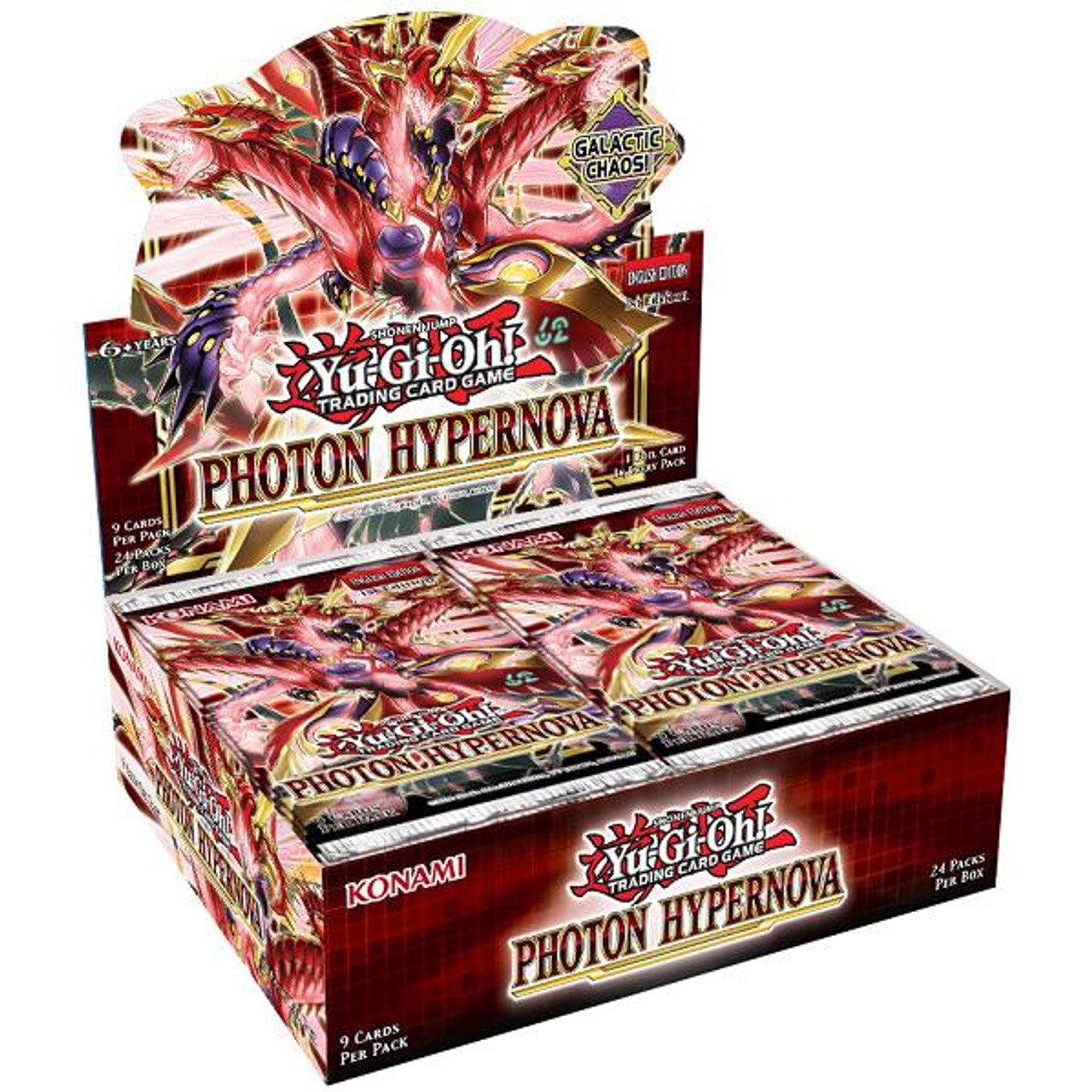 Yu-Gi-Oh! - Photon Hypernova - 1st Edition - Booster Box (24 packs) - Hobby Champion Inc