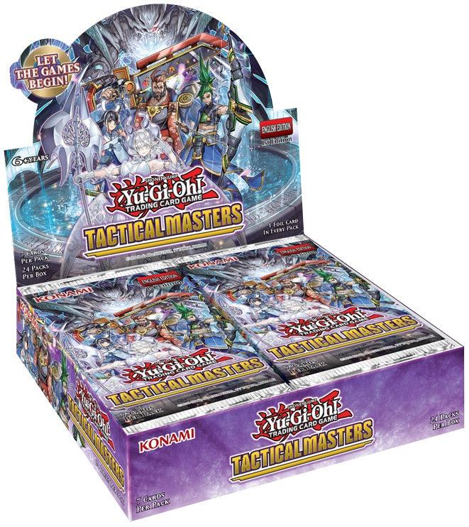 Yu-Gi-Oh! - Tactical Masters - 1st Edition - Booster Box (24 packs) - Hobby Champion Inc